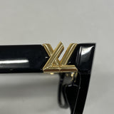 【6hc2200】ルイヴィトン サングラス LVGO4ラウンド Z2378E ブラック【中古】レディース