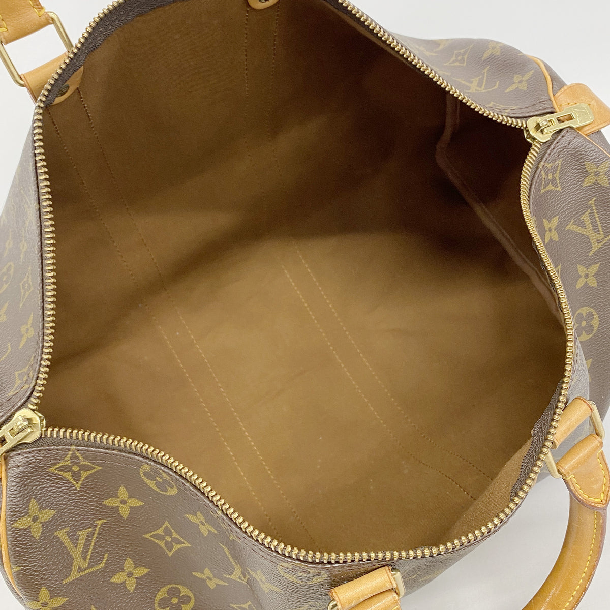 【6hc2204】ルイヴィトン ボストンバッグ モノグラム キーポル45 M41428 ブラウン【中古】メンズ レディース ユニセックス