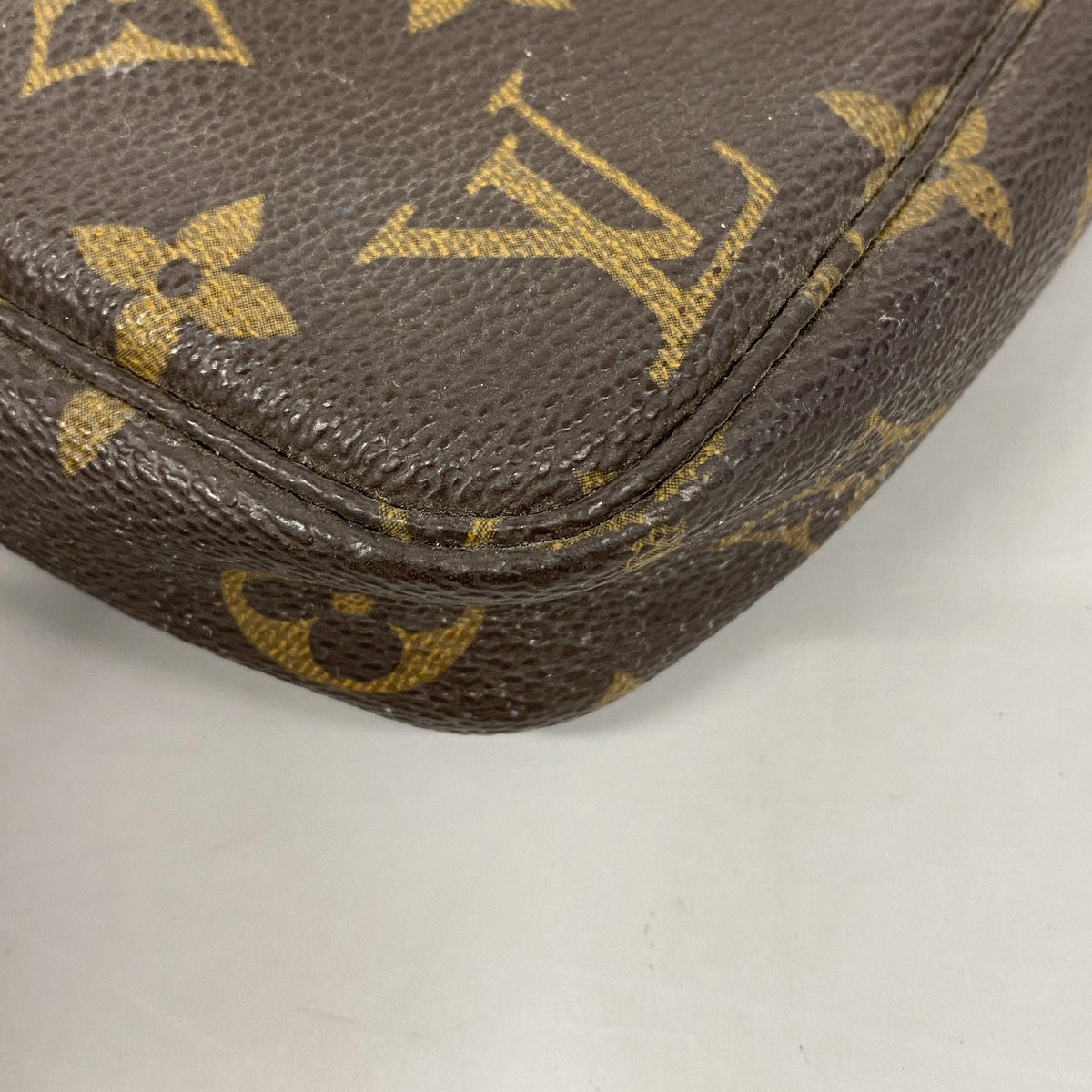 【6hc2210】ルイヴィトン ポーチ モノグラム ポシェットアクセソワール M51980 ブラウン【中古】レディース