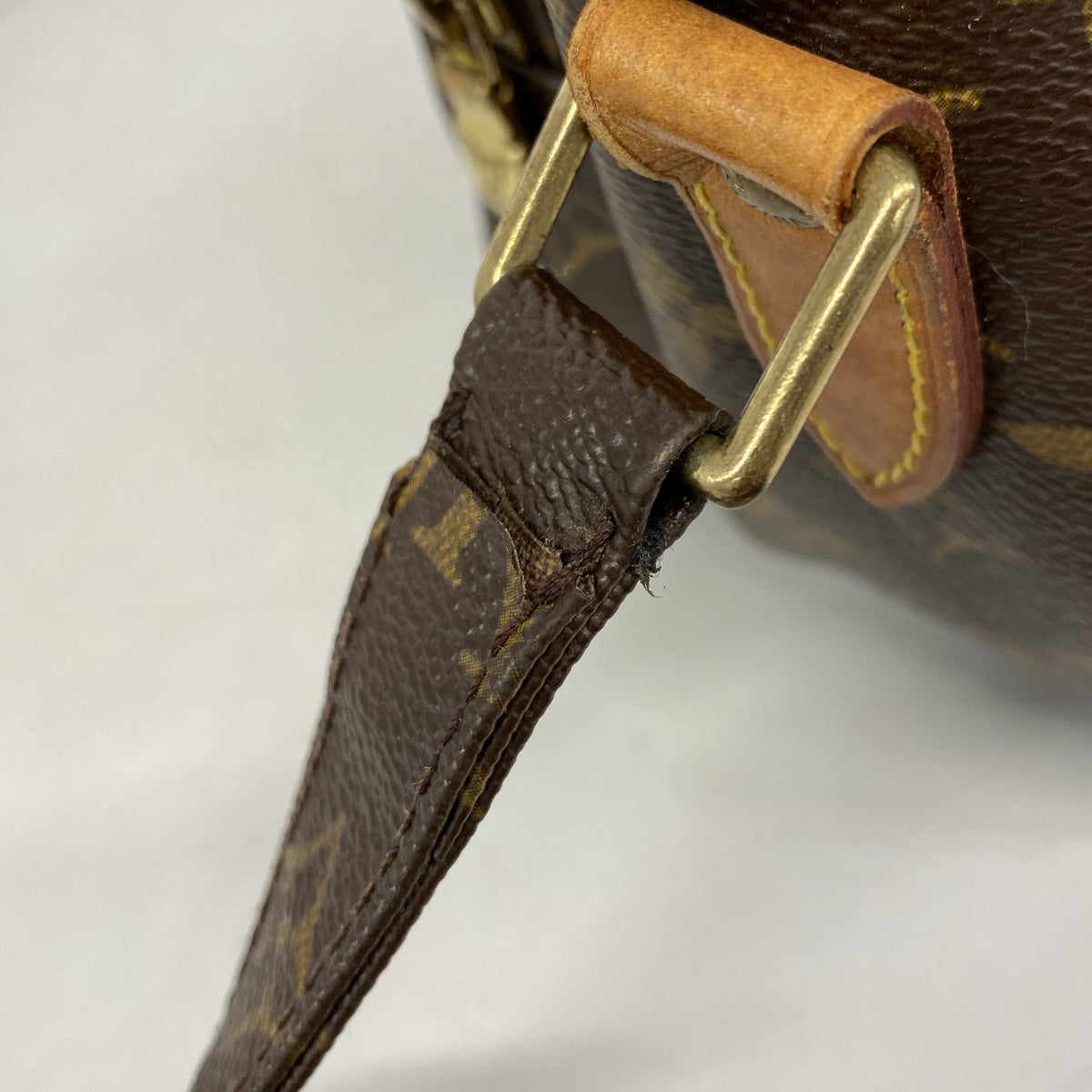 【6hc2213】ルイヴィトン ショルダーバッグ モノグラム ナイル M45244 ブラウン【中古】レディース
