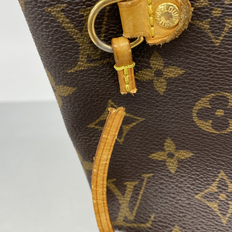 【6hc2215】ルイヴィトン トートバッグ モノグラム ネヴァーフルPM M40155 ブラウン【中古】レディース