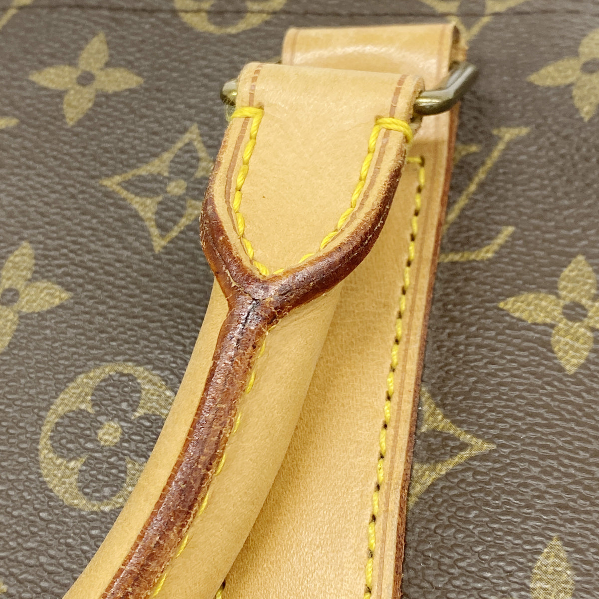 【6hc2222】ルイヴィトン ボストンバッグ モノグラム キーポルバンドリエール55 M41414 ブラウン【中古】メンズ レディース ユニセックス