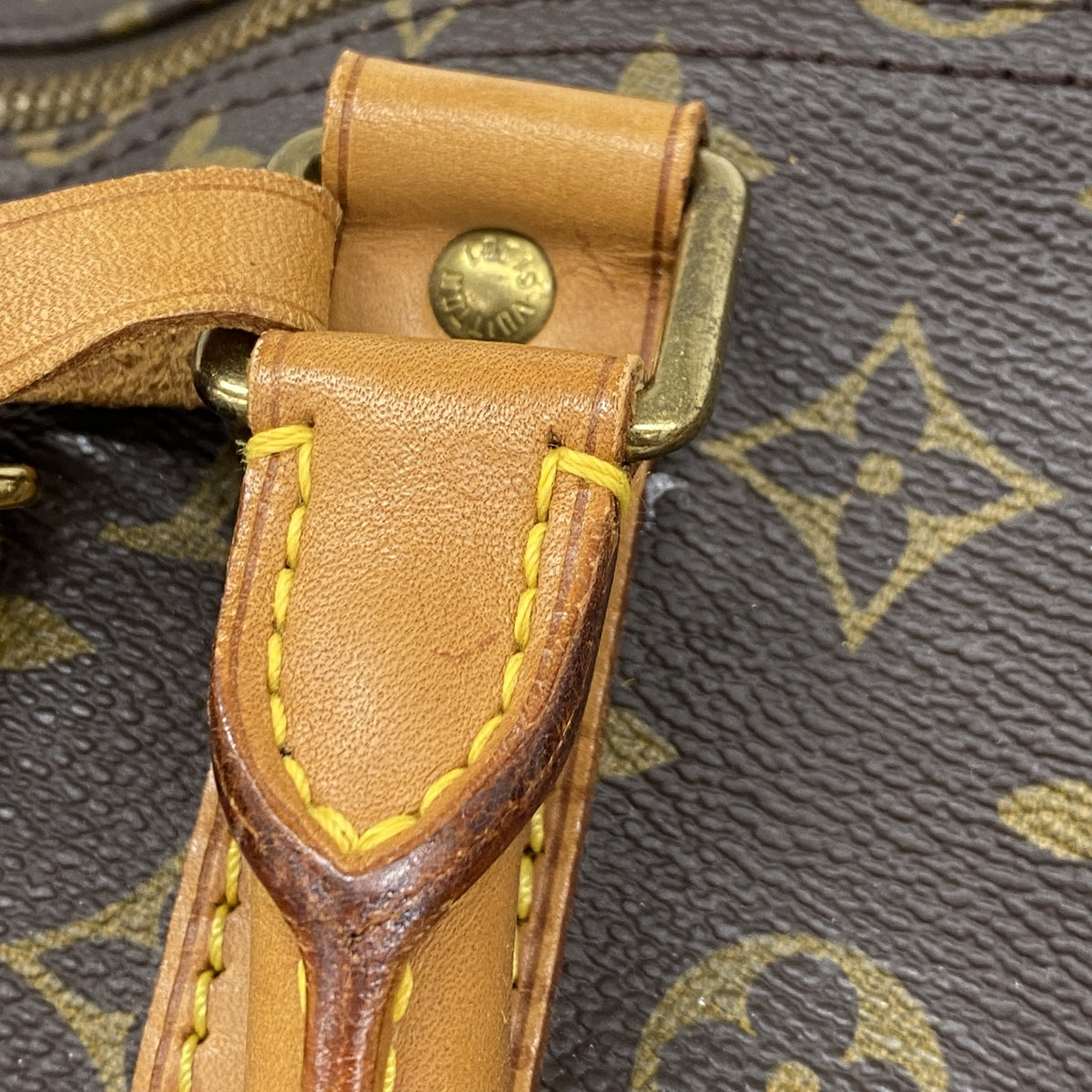 【6hc2223】ルイヴィトン ボストンバッグ モノグラム キーポル55 M41424 ブラウン【中古】メンズ レディース ユニセックス