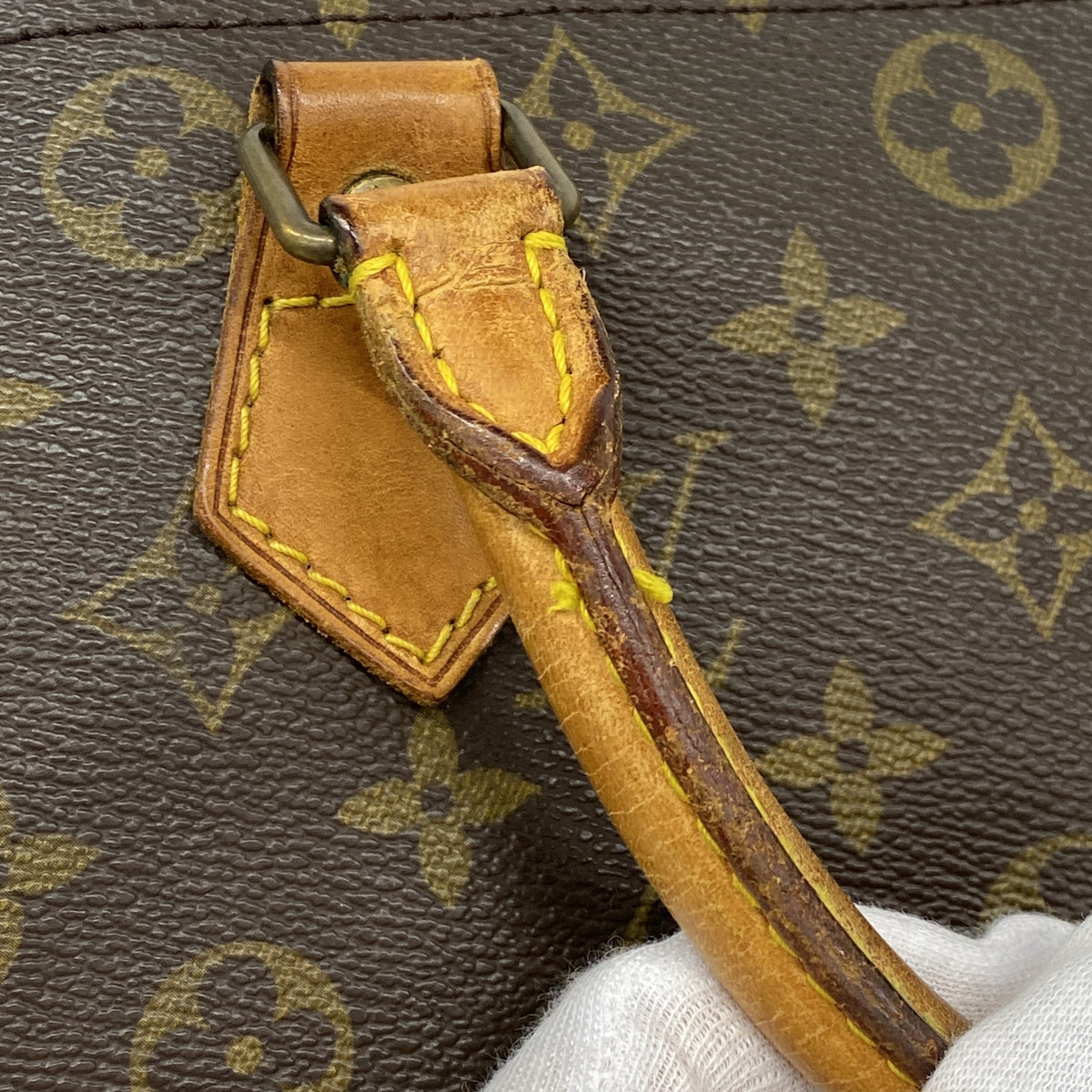 【6hc2225】ルイヴィトン ハンドバッグ モノグラム スピーディ30 M41108 ブラウン【中古】レディース