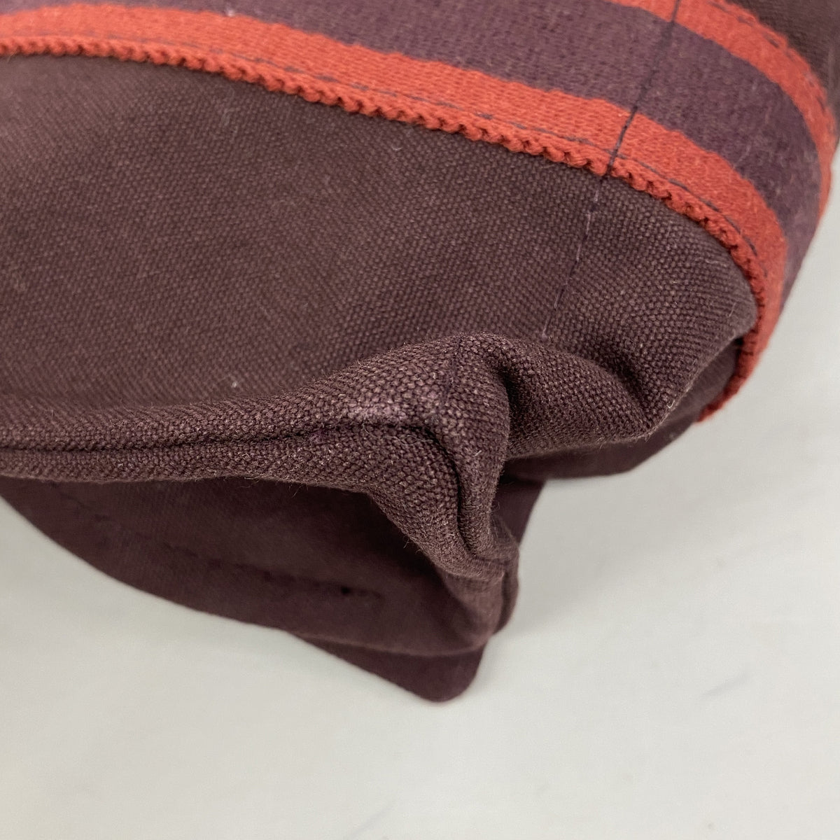 【6hc2232-k】エルメス ショルダーバッグ フールトゥバサスMM キャンバス ボルドー シルバー金具【中古】メンズ レディース ユニセックス