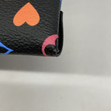 【6hc2237-k】ルイヴィトン ポーチ モノグラム ゲームオン ポシェットキリガミ M80284 ブラック ホワイト【中古】メンズ レディース ユニセックス