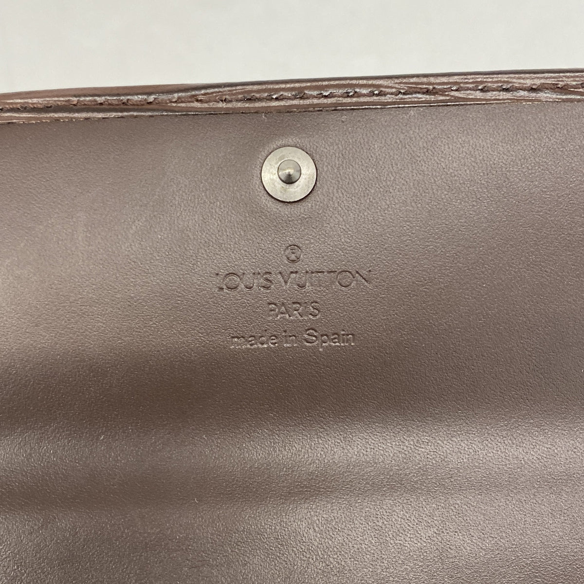 【6hc2240-k】ルイヴィトン 長財布 エピ ポシェットポルトモネクレディ M6357D モカ【中古】メンズ レディース ユニセックス