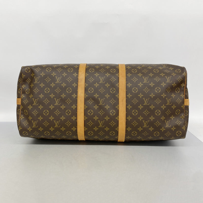 【6hc2243】ルイヴィトン ボストンバッグ モノグラム キーポルバンドリエール60 M41412 ブラウン【中古】メンズ レディース ユニセックス