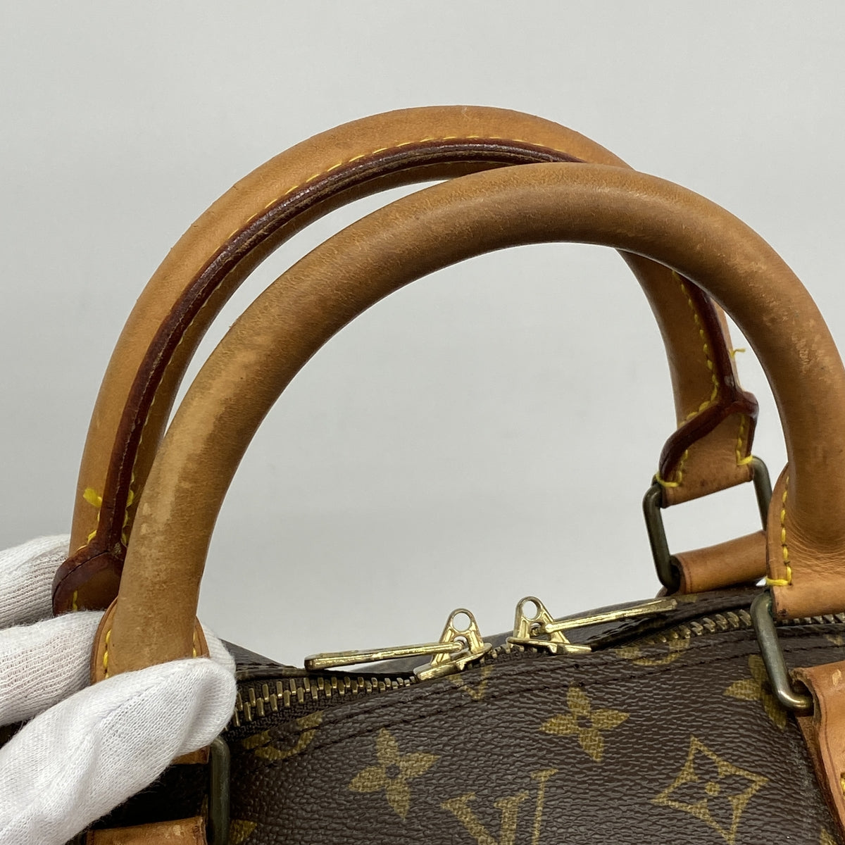 【6hc2243】ルイヴィトン ボストンバッグ モノグラム キーポルバンドリエール60 M41412 ブラウン【中古】メンズ レディース ユニセックス