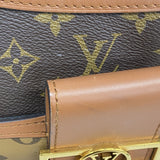 【6hc2261-k】ルイヴィトン ショルダーバッグ モノグラム・リバース ホーボードフィーヌPM M45194 ブラウン【中古】レディース