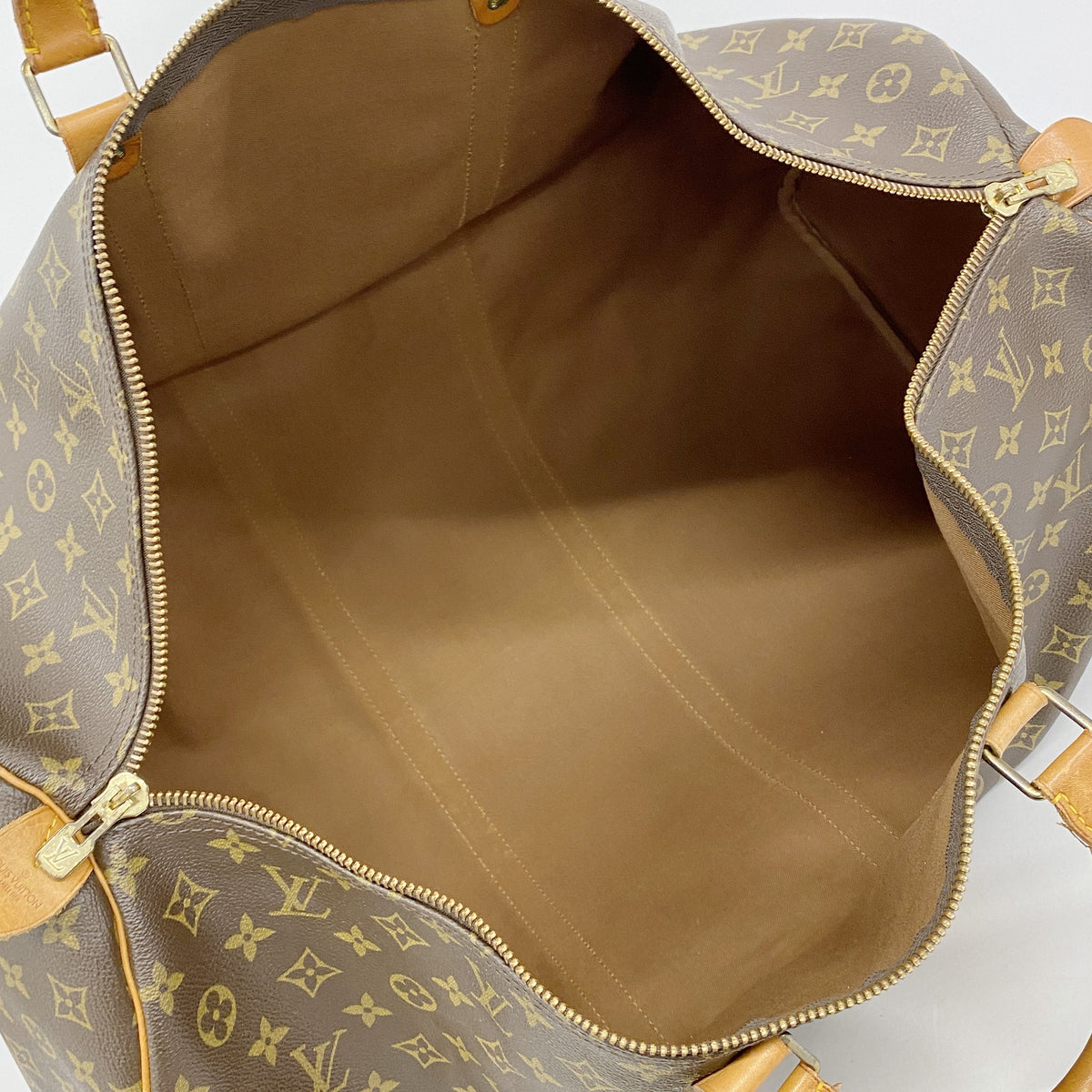 【6hc2264】ルイヴィトン ボストンバッグ モノグラム キーポル60 M41422 ブラウン【中古】メンズ レディース ユニセックス