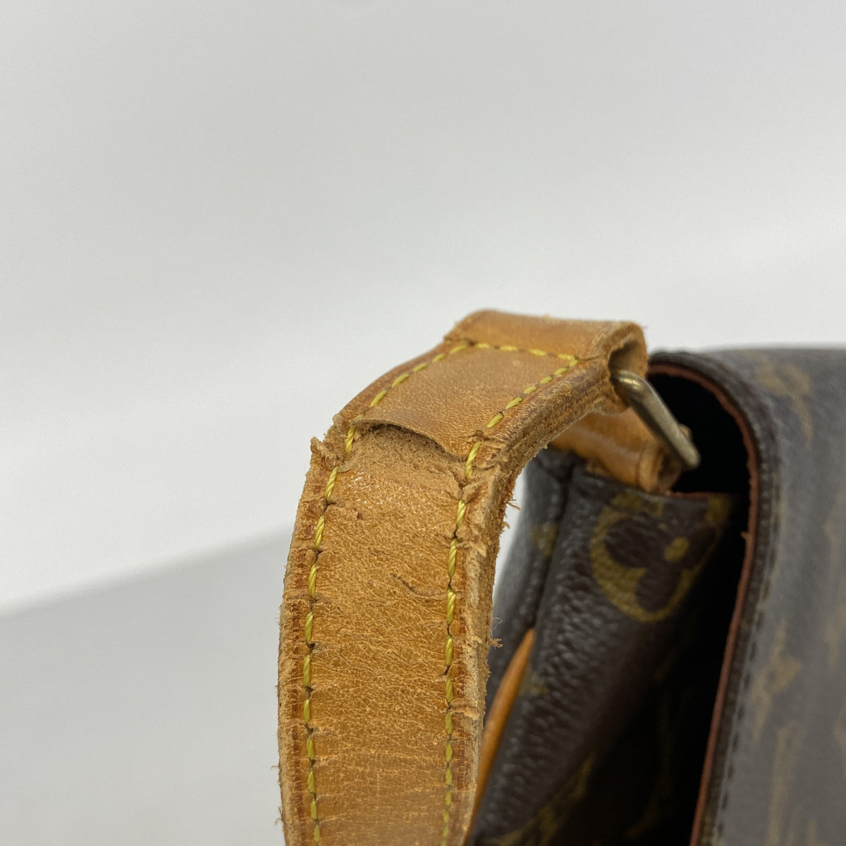 【6hc2266】ルイヴィトン ショルダーバッグ モノグラム ミュゼットサタンゴショートストラップ M51257 ブラウン【中古】レディース