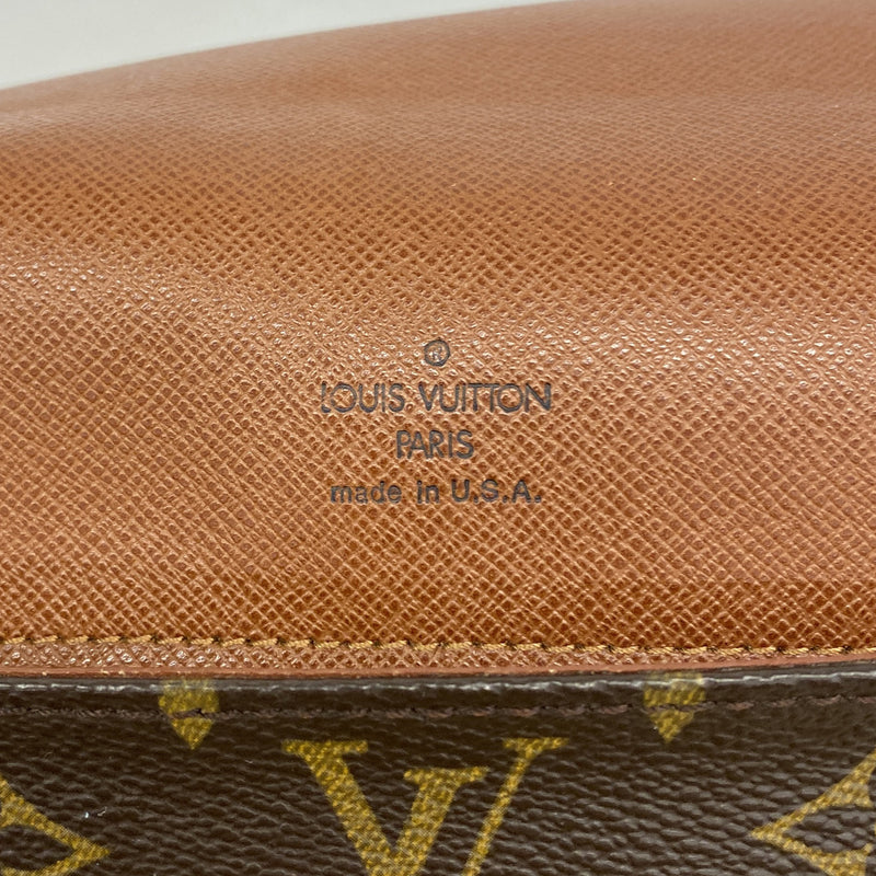 【6hc2266】ルイヴィトン ショルダーバッグ モノグラム ミュゼットサタンゴショートストラップ M51257 ブラウン【中古】レディース