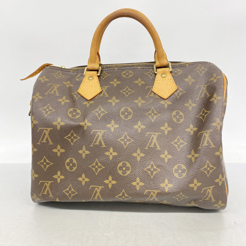 【6hc2274-h】ルイヴィトン ハンドバッグ モノグラム スピーディ30 M41108 ブラウン【中古】レディース