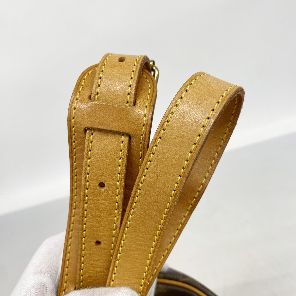 【6hc2275-h】ルイヴィトン ショルダーバッグ モノグラム ブローニュ30 M51265 ブラウン【中古】レディース