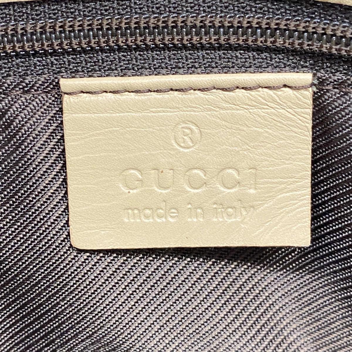 【6hc2303-k】グッチ ショルダーバッグ GGキャンバス 33900 キャンバス ベージュ ゴールド金具【中古】レディース
