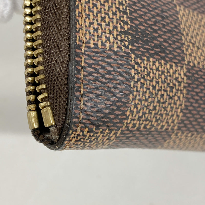 【6hc2349】ルイヴィトン コインケース ダミエ ジッピーコインパース N63070 エベヌ【中古】メンズ レディース ユニセックス