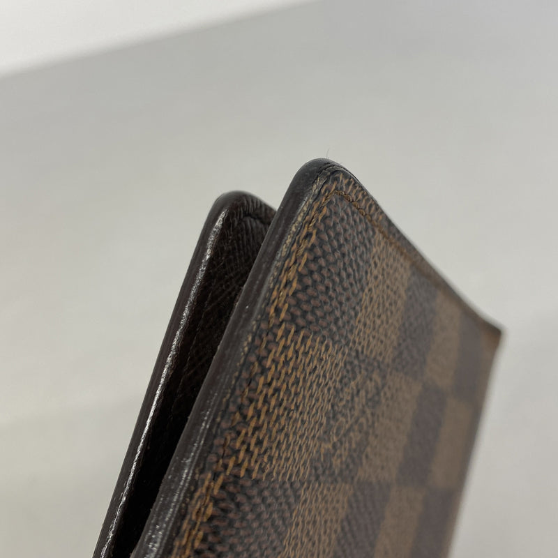 【6hc2398-k】ルイヴィトン 財布 ダミエ ポルトフォイユマルコ N61675 エベヌ【中古】メンズ