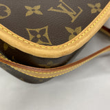 【6hc2422】ルイヴィトン ショルダーバッグ モノグラム ソローニュ M42250 ブラウン【中古】レディース
