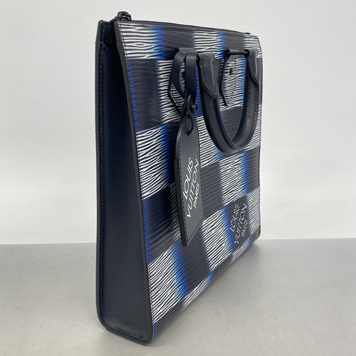 【6hc2423】ルイヴィトン ハンドバッグ ダミエラッシュ エピXL サックプラクロス M23957 ブルームーン【中古】メンズ