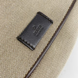 【6hc2458-k】グッチ ショルダーバッグ 106671 キャンバス ブラウン ゴールド金具【中古】レディース