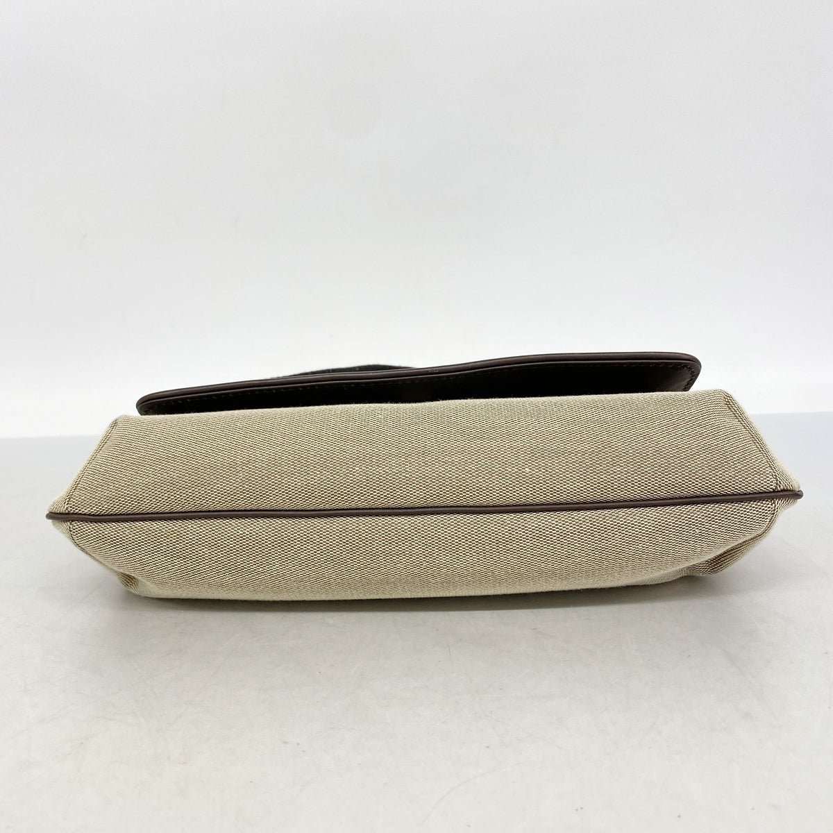 【6hc2458-k】グッチ ショルダーバッグ 106671 キャンバス ブラウン ゴールド金具【中古】レディース