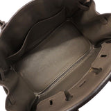 ★SALE【6hc2514-g】エルメス ハンドバッグ バーキン25 トリヨンクレマンス エタン ゴールド金具 C刻印【中古】レディース