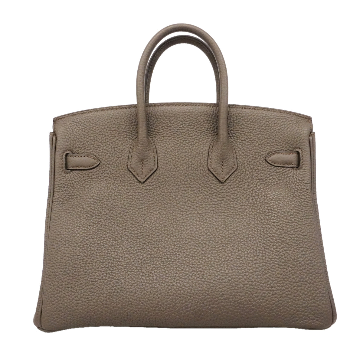 ★SALE【6hc2514-g】エルメス ハンドバッグ バーキン25 トリヨンクレマンス エタン ゴールド金具 C刻印【中古】レディース