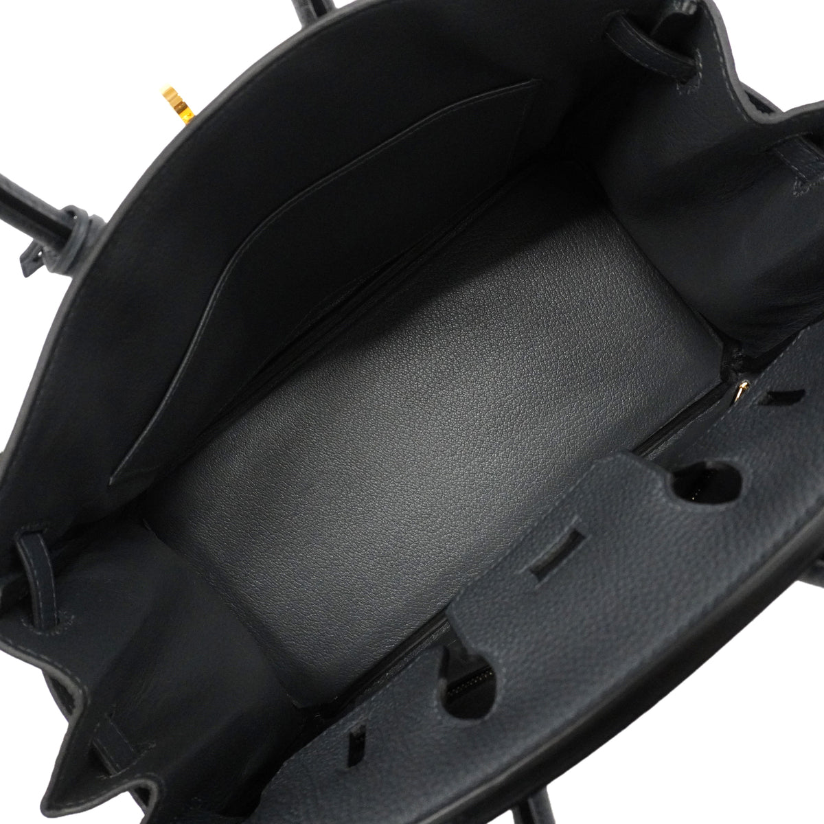 ★SALE【6hc2515-g】エルメス ハンドバッグ バーキン25 トゴ グリミスティ ゴールド金具 G刻印【中古】レディース