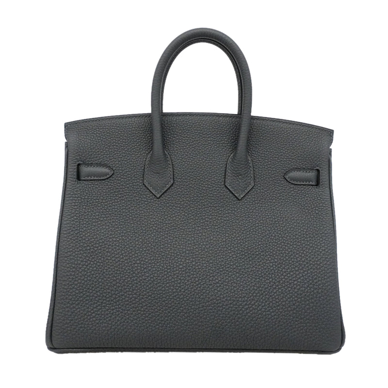 ★SALE【6hc2515-g】エルメス ハンドバッグ バーキン25 トゴ グリミスティ ゴールド金具 G刻印【中古】レディース