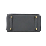 ★SALE【6hc2515-g】エルメス ハンドバッグ バーキン25 トゴ グリミスティ ゴールド金具 G刻印【中古】レディース