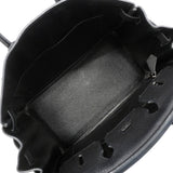 ★SALE【6hc2516-g】エルメス ハンドバッグ バーキン25 トゴ ブラック シルバー金具 Z刻印【中古】レディース
