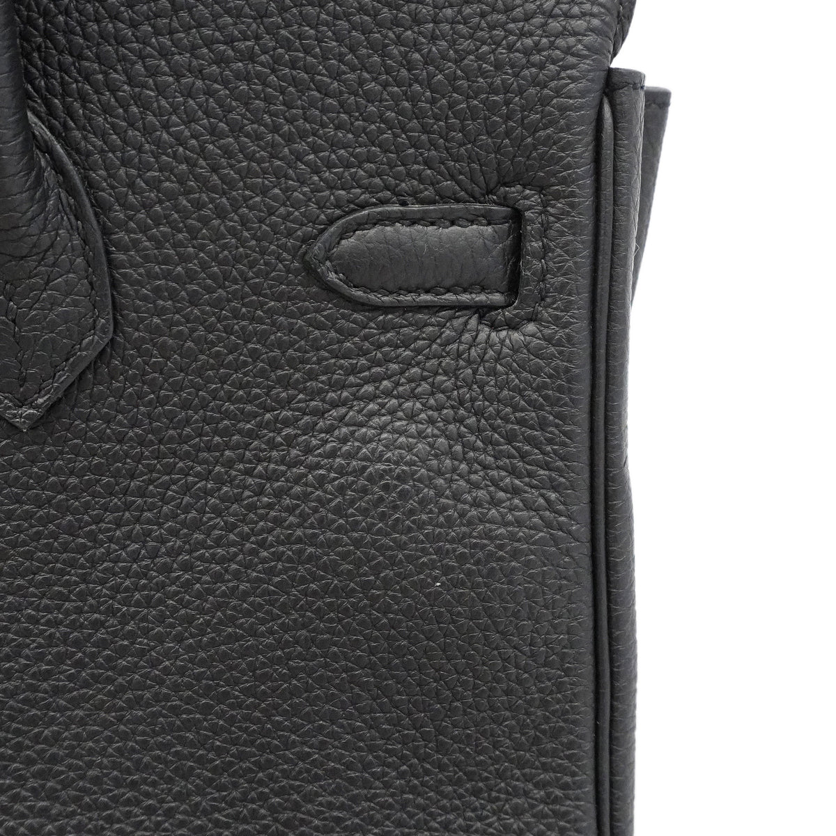 ★SALE【6hc2516-g】エルメス ハンドバッグ バーキン25 トゴ ブラック シルバー金具 Z刻印【中古】レディース
