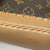 【6hc2573】ルイヴィトン リュック・デイパック モノグラム ミニモンスリ M51137 ブラウン【中古】レディース