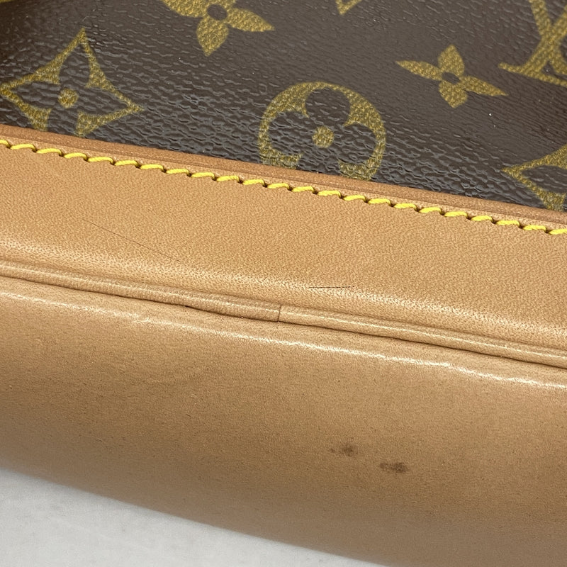 【6hc2573】ルイヴィトン リュック・デイパック モノグラム ミニモンスリ M51137 ブラウン【中古】レディース