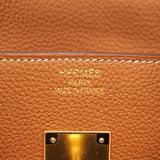 【6hc2608-g】エルメス ハンドバッグ バーキン35 トゴ ゴールド ゴールド金具 G刻印【中古】レディース