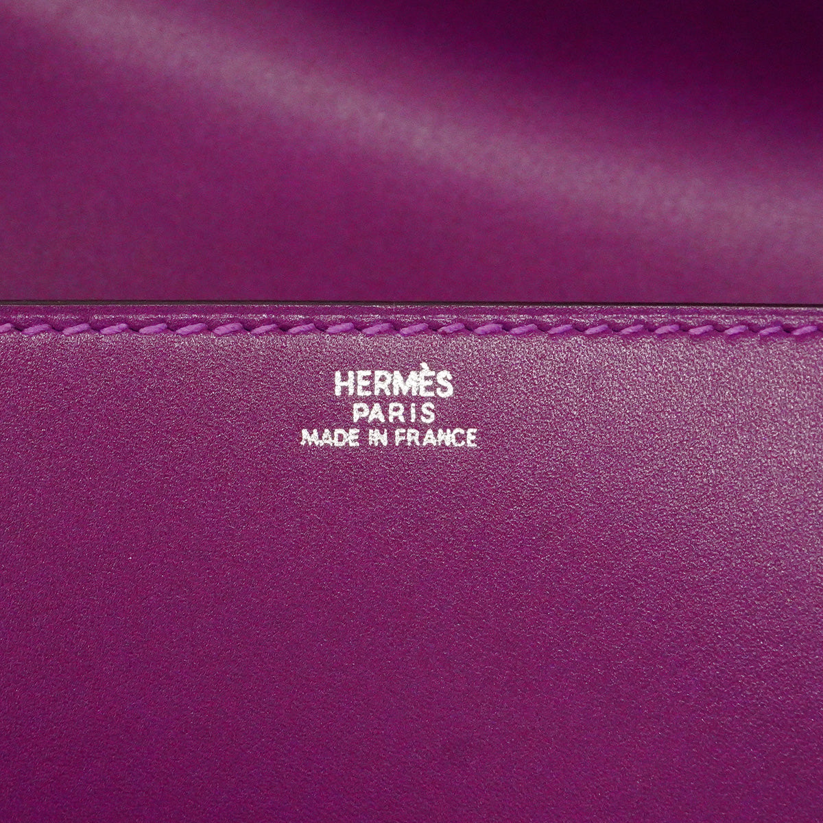 【6hc2612】エルメス クラッチバッグ ポシェットメドール タデラクト ヴィオレ シルバー金具 X刻印【中古】レディース