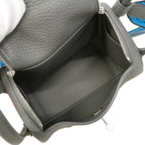 【6hc2621】エルメス ハンドバッグ リンディミニ トリヨンクレマンス アルドワーズ シルバー金具 G刻印 2wayバッグ【中古】レディース