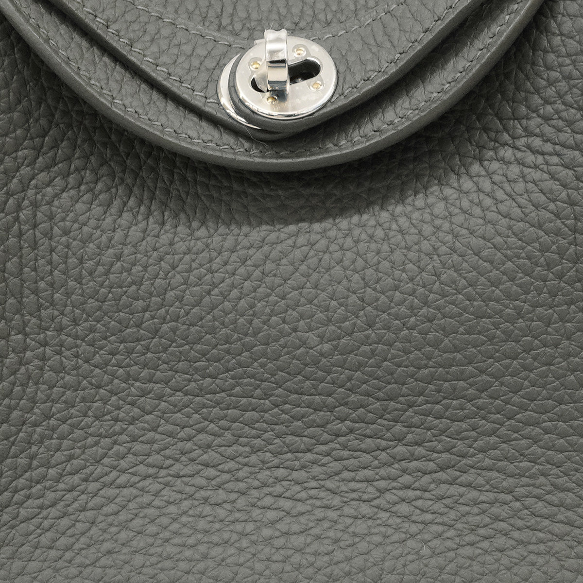 【6hc2621】エルメス ハンドバッグ リンディミニ トリヨンクレマンス アルドワーズ シルバー金具 G刻印 2wayバッグ【中古】レディース