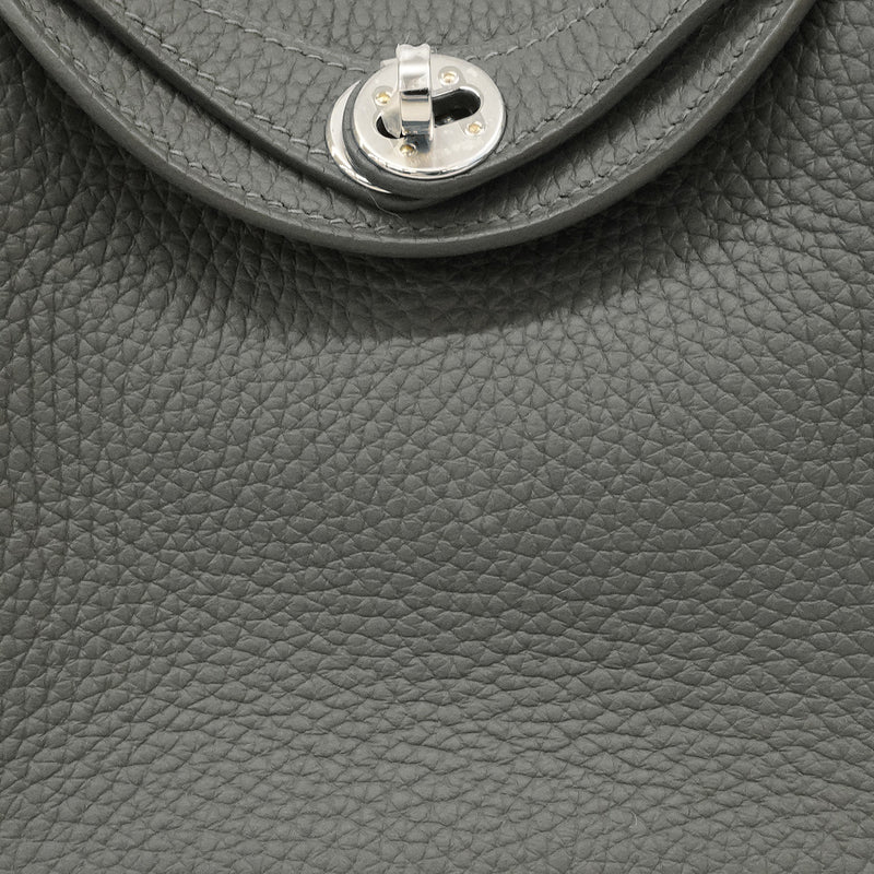 【6hc2621】エルメス ハンドバッグ リンディミニ トリヨンクレマンス アルドワーズ シルバー金具 G刻印 2wayバッグ【中古】レディース