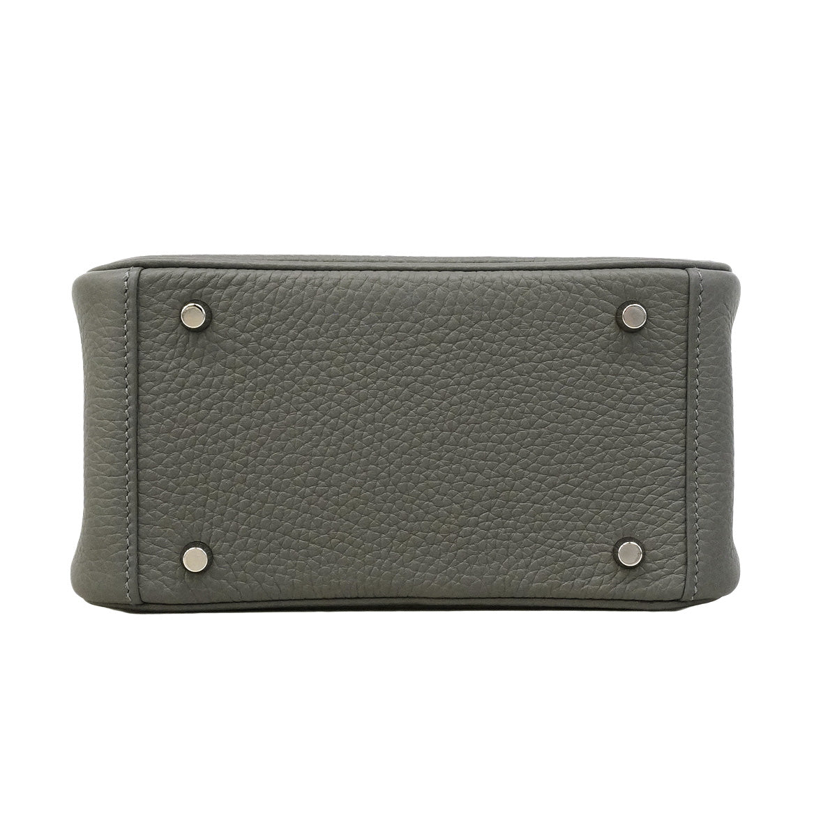 【6hc2621】エルメス ハンドバッグ リンディミニ トリヨンクレマンス アルドワーズ シルバー金具 G刻印 2wayバッグ【中古】レディース