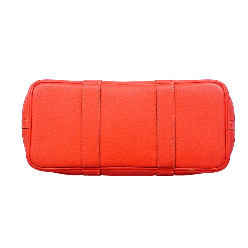 【6hc2622】エルメス トートバッグ ガーデンパーティTPM ネゴンダ ブーケンビリア シルバー金具 □R刻印【中古】レディース