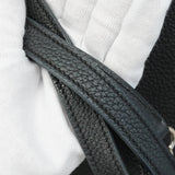 【6hc2623】エルメス ハンドバッグ ケリー32 トゴ ブラック シルバー金具 □M刻印 2wayバッグ【中古】レディース