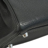 【6hc2623】エルメス ハンドバッグ ケリー32 トゴ ブラック シルバー金具 □M刻印 2wayバッグ【中古】レディース