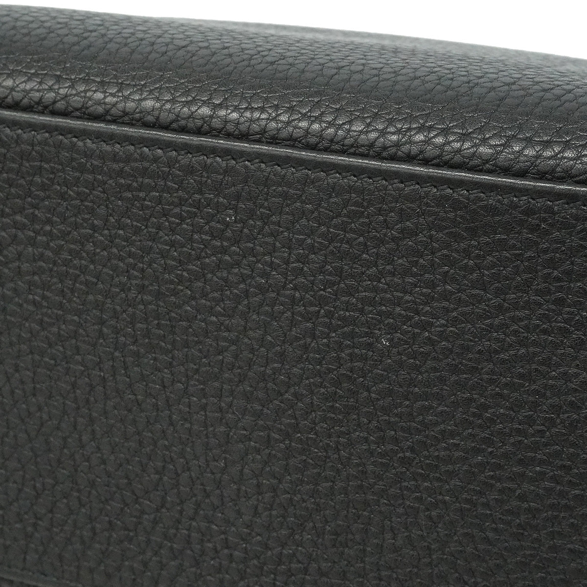 【6hc2623】エルメス ハンドバッグ ケリー32 トゴ ブラック シルバー金具 □M刻印 2wayバッグ【中古】レディース