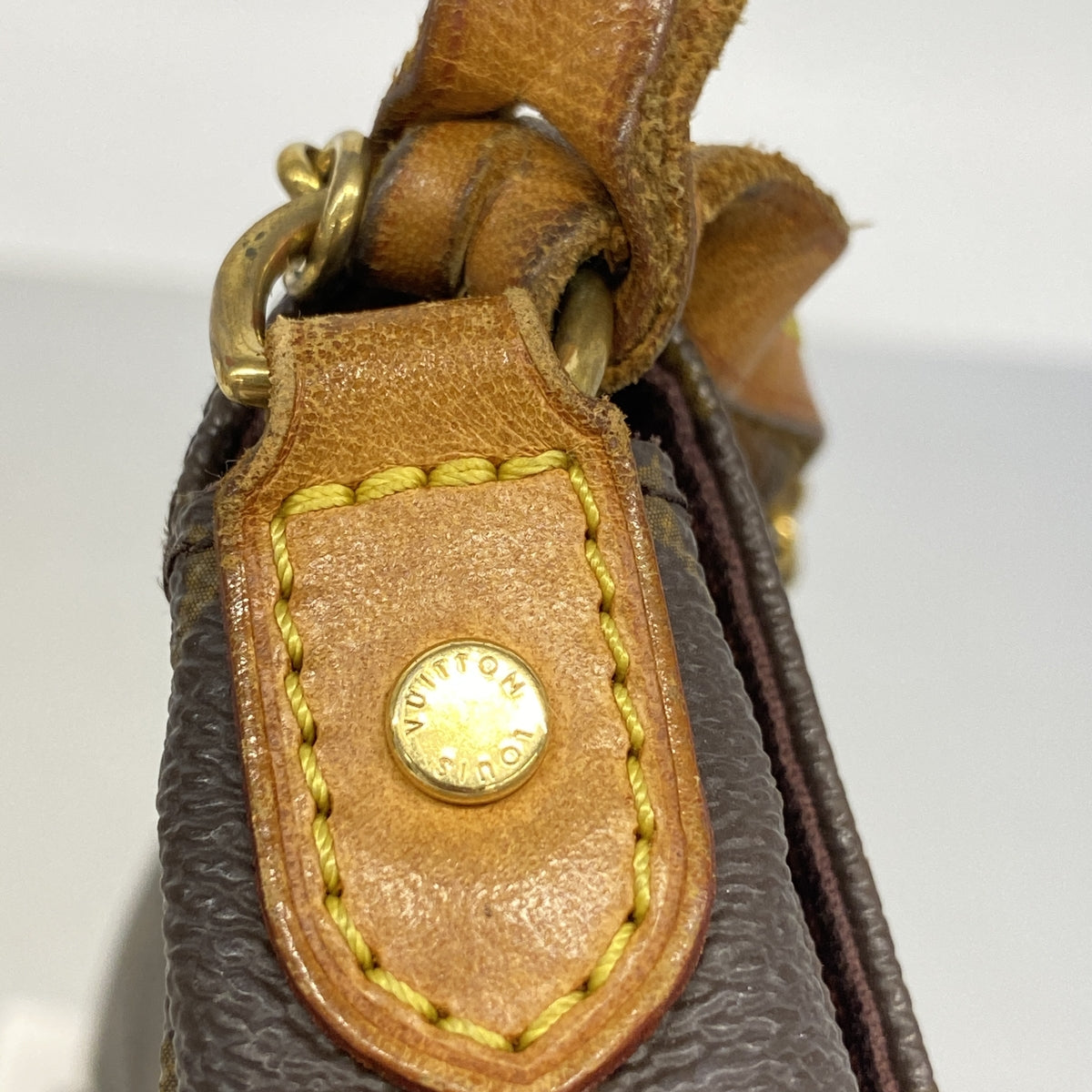 【6hc2647】ルイヴィトン ハンドバッグ モノグラム フェイボリットPM M40717 ブラウン 2wayバッグ【中古】レディース
