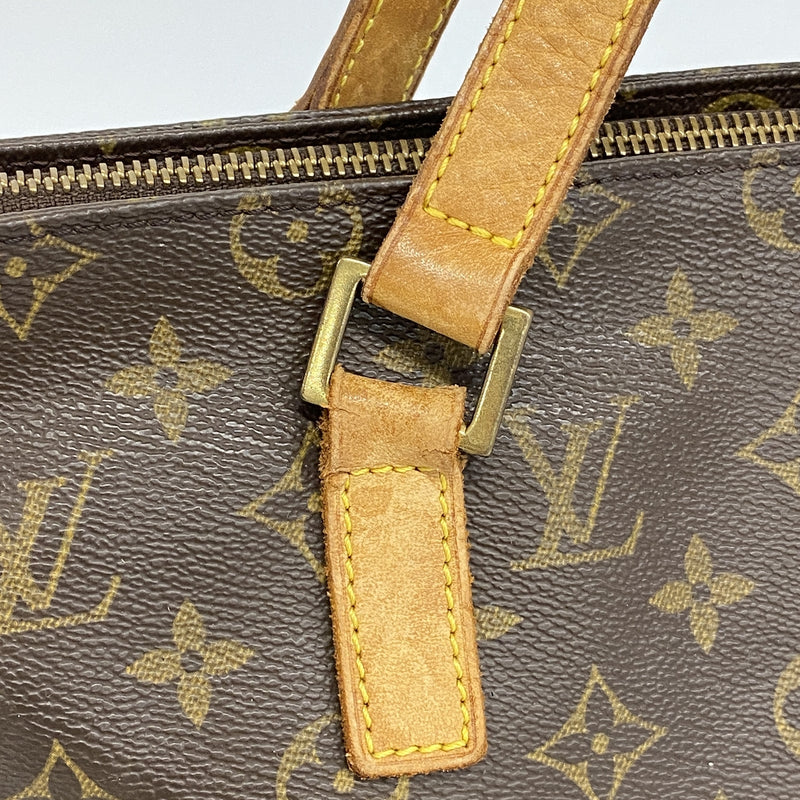 【6hc2649】ルイヴィトン トートバッグ モノグラム カバピアノ M51148 ブラウン【中古】レディース