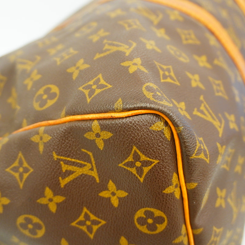 【6hc2674】ルイヴィトン ボストンバッグ モノグラム キーポル50 M41426 ブラウン【中古】メンズ レディース ユニセックス