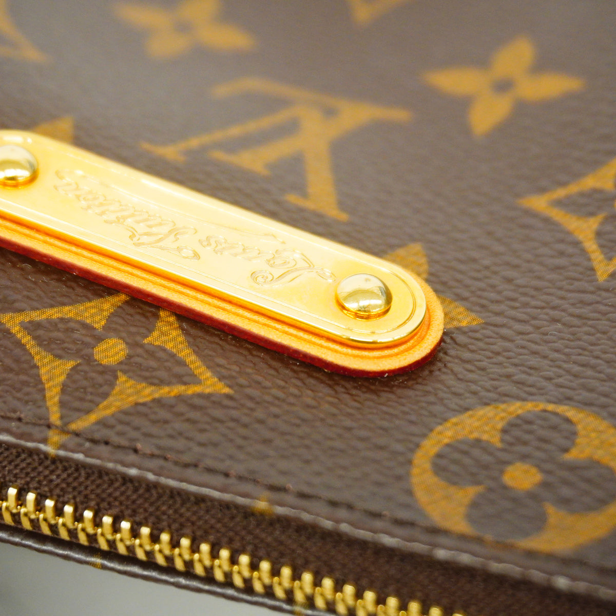 【6hc2677】ルイヴィトン ハンドバッグ モノグラム エヴァ M95567 ブラウン 2wayバッグ【中古】レディース