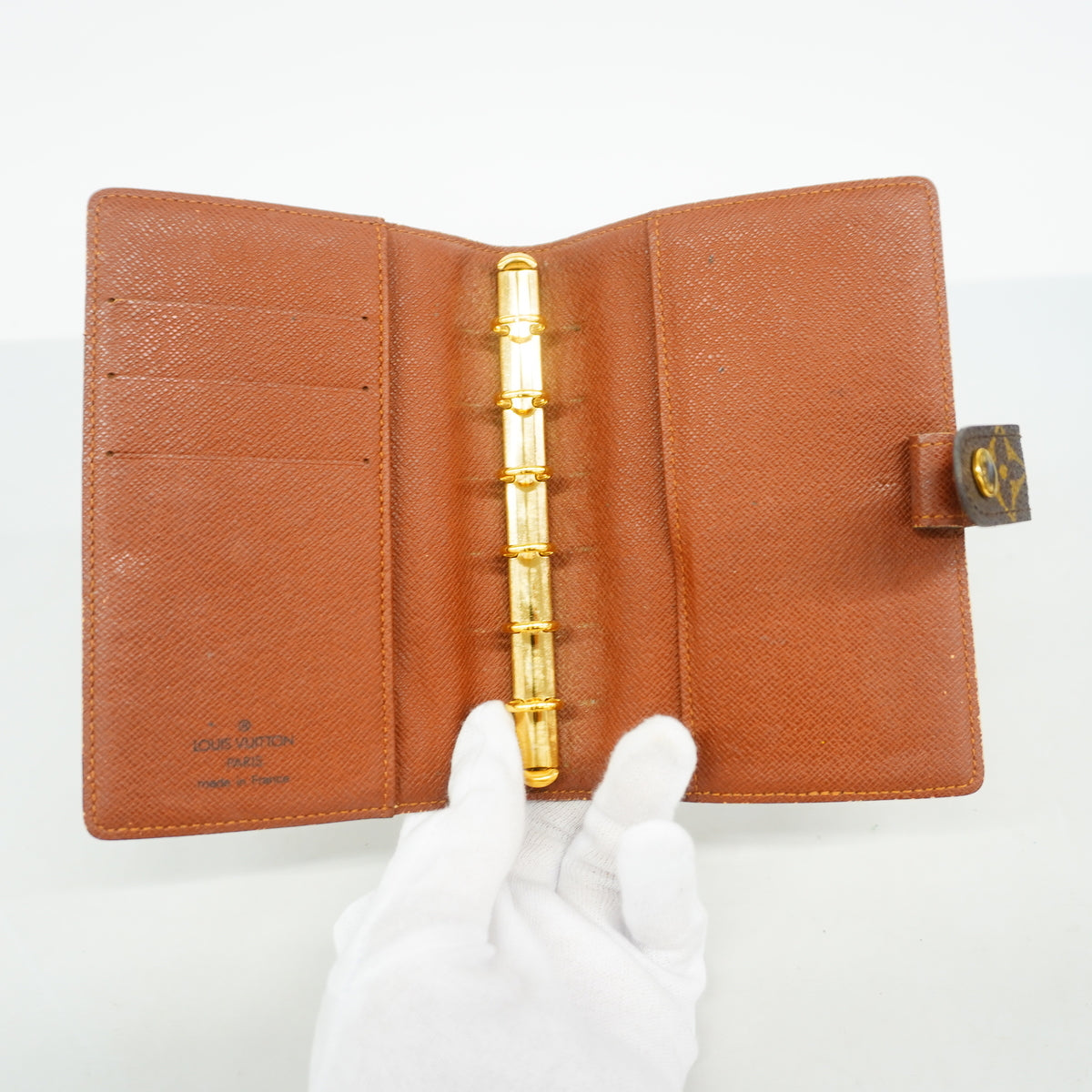 【6hc2679】ルイヴィトン 手帳カバー モノグラム アジェンダPM R20005 ブラウン【中古】メンズ レディース ユニセックス